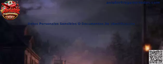 Datos Personales Sensibles O Documentos De Identificación en Aviator Tragamonedas