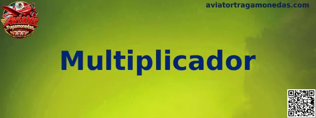 Ejemplo visual del Multiplicador en Aviator Tragamonedas